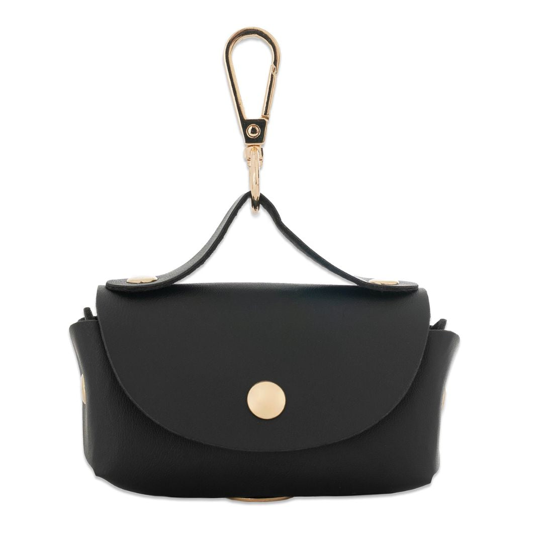 רצועה ללא ידיים + קולר הסט המלא | שחור חלק - Petrix