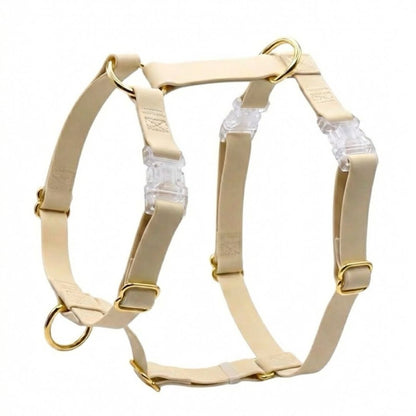 רצועה ללא ידיים + רתמה הסט המלא  | בז