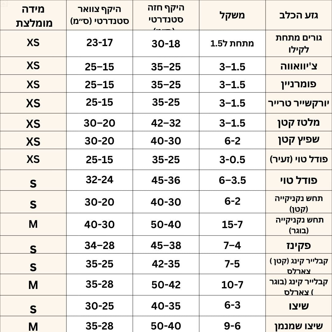רצועה ללא ידיים + רתמה הסט המלא  | בז