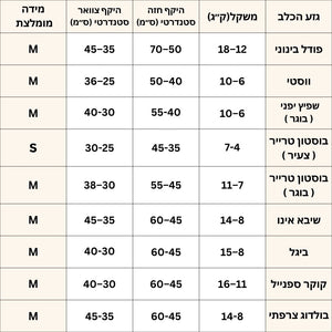 רצועה ללא ידיים + רתמה הסט המלא  | בז
