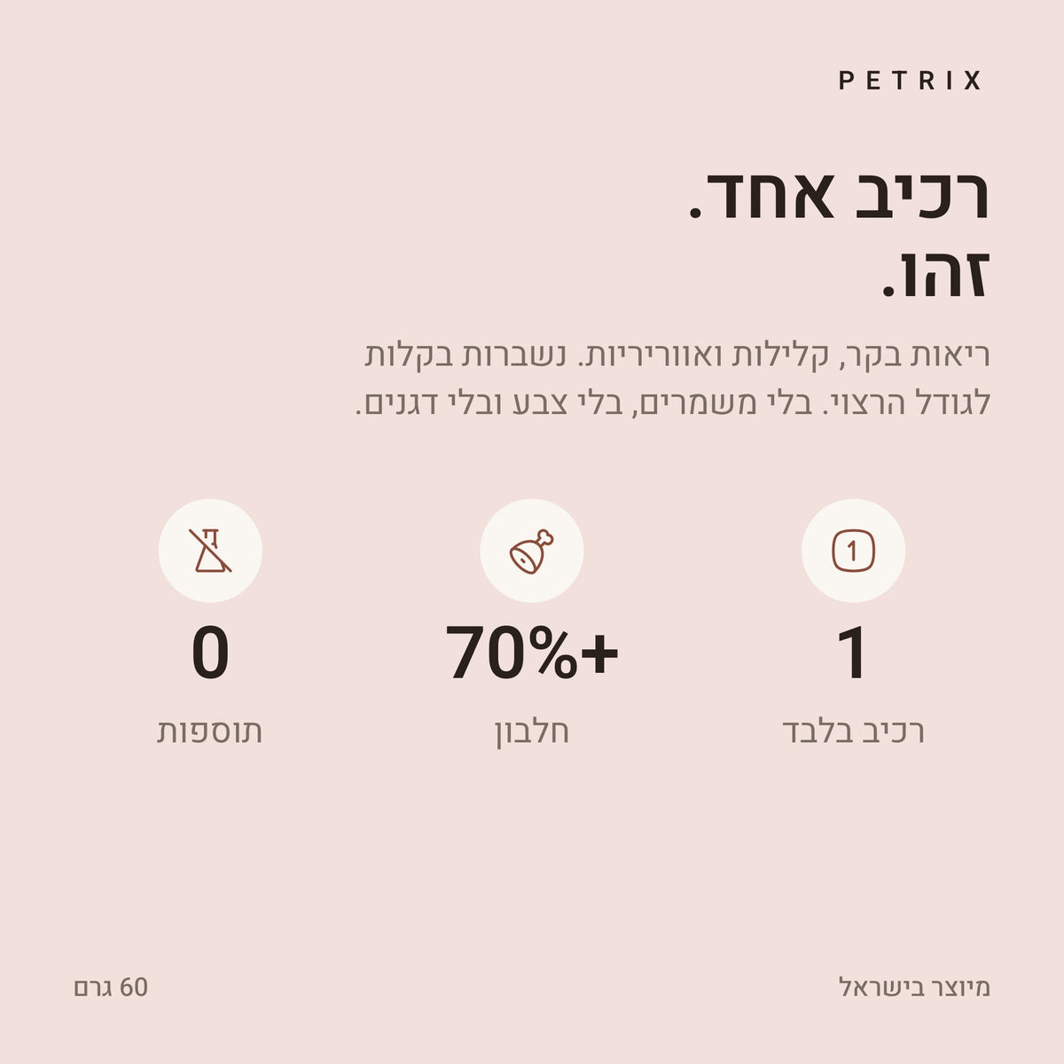 חטיף ריאות בקר צ'אנקס לכלבים – תמונה 3